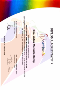 dentosophie kurs in spanien arlen manuela könig bei actisofia