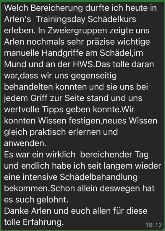 Feedback Teilnehmerin 2
